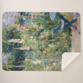 Berthe Morisot - Rozen Tremieres Sherpa Deken (Voorkant (horizontaal))