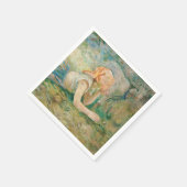 Berthe Morisot - Shepherdess Resting Servet (Hoek)