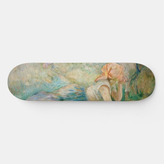 Berthe Morisot - Shepherdess Resting Skateboard (Horizontaal)