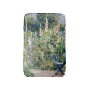 Berthe Morisot - Stockrozen Badmat