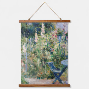 Berthe Morisot - Stockrozen Hangend Wandkleed