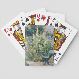 Berthe Morisot - Stockrozen Pokerkaarten