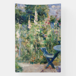 Berthe Morisot - Stockrozen Spandoek