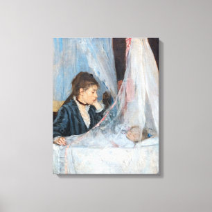 Berthe Morisot - The Cradle Canvas Afdruk