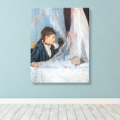 Berthe Morisot - The Cradle Canvas Afdruk (Insitu (Houten vloer))