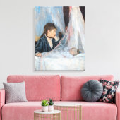 Berthe Morisot - The Cradle Canvas Afdruk (Insitu (Woonkamer))