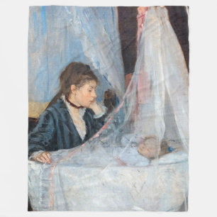 Berthe Morisot - The Cradle Fleece Deken
