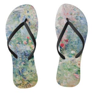 Berthe Morisot - The Garden at Bougival Teenslippers