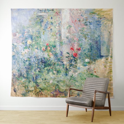 Berthe Morisot - The Garden at Bougival Wandkleed (In Situ (horizontaal))