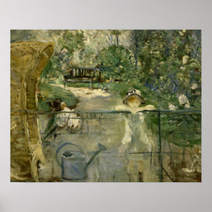 Berthe Morisot - Voorzitter mandje Poster