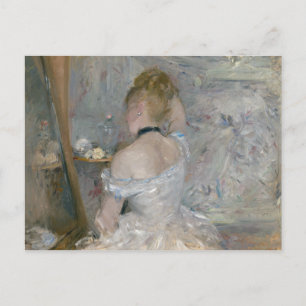 Berthe Morisot - Vrouw bij Haar Toilette Briefkaart