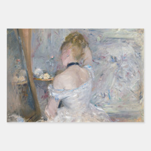 Berthe Morisot - Vrouw bij Haar Toilette Inpakpapier Vel