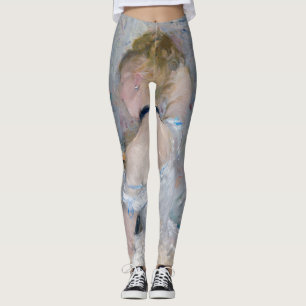 Berthe Morisot - Vrouw bij Haar Toilette Leggings