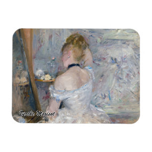 Berthe Morisot - Vrouw bij Haar Toilette Magneet