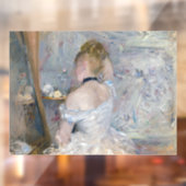 Berthe Morisot - Vrouw bij Haar Toilette Raamsticker (Vel 2)