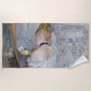 Berthe Morisot - Vrouw bij Haar Toilette Strandlaken