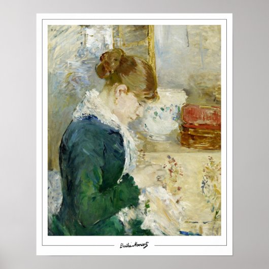 Berthe Morisot Zedign Affiche d'art #265 (Devant)