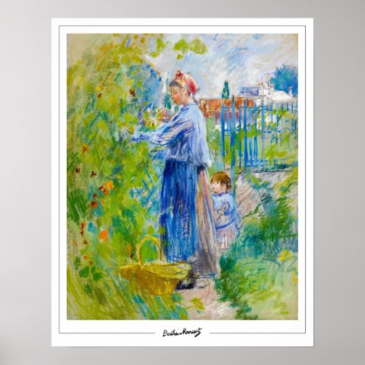 Berthe Morisot Zedign Affiche d'art #310 (Devant)