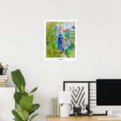 Berthe Morisot Zedign Affiche d'art #310 (Bureau à domicile)