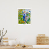 Berthe Morisot Zedign Affiche d'art #310 (Cuisine)