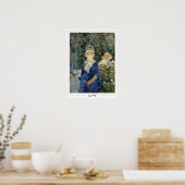 Berthe Morisot Zedign Affiche d'art #328 (Cuisine)