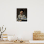 Berthe Morisot Zedign Affiche d'art #35 (Cuisine)