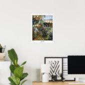 Berthe Morisot Zedign Affiche d'art #383 (Bureau à domicile)