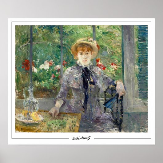 Berthe Morisot Zedign Art Poster #11 (Voorkant)