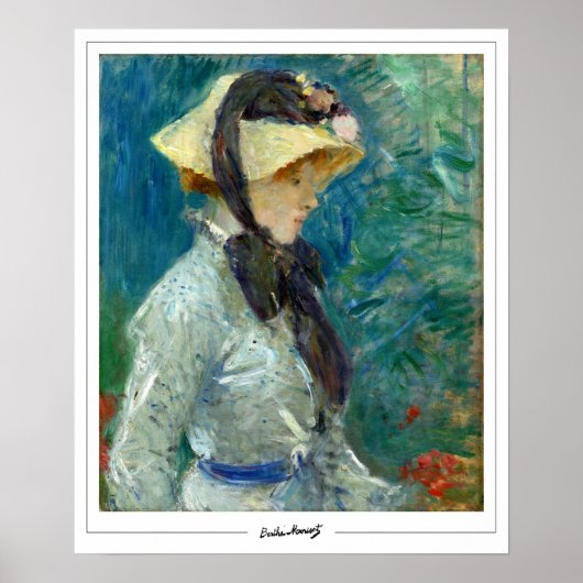 Berthe Morisot Zedign Art Poster #16 (Voorkant)