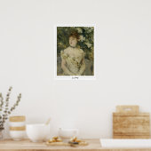 Berthe Morisot Zedign Art Poster #184 (Keuken)