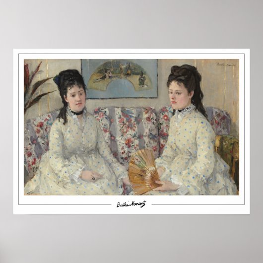 Berthe Morisot Zedign Art Poster #198 (Voorkant)