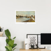 Berthe Morisot Zedign Art Poster #260 (Bureau à domicile)