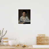 Berthe Morisot Zedign Art Poster #35 (Keuken)