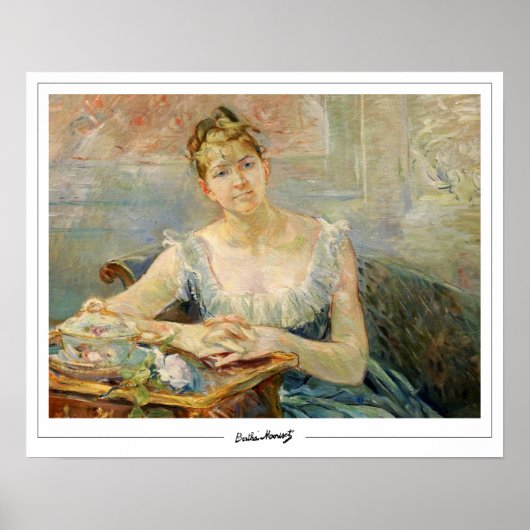 Berthe Morisot Zedign Art Poster #67 (Voorkant)