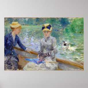 Berthe Morisot - Zomer dag Poster
