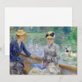 Berthe Morisot - Zomerdag Kaart (Voorkant / Achterkant)