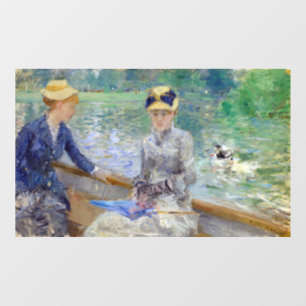 Berthe Morisot - Zomerdag Raamsticker