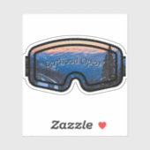 Berthoud Open Custom-Cut Vinyl Sticker (Feuille)