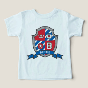 Bertie jongens B naam & betekenis ridders schild