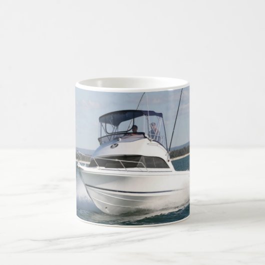 Bertram 25 Boat Coffee Mok Cup (Center)