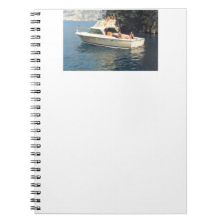 Bertram 25 Boats-laptopschrijfpad Notitieboek