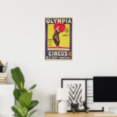 Bertram Mills circus poster (Thuiskantoor)