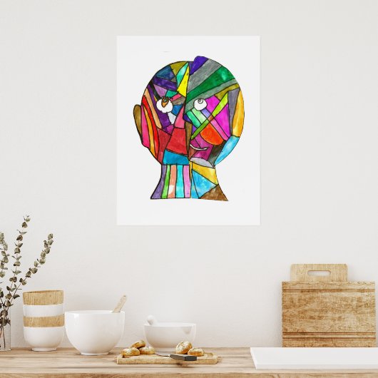 bertrand-dylans poster (Keuken)