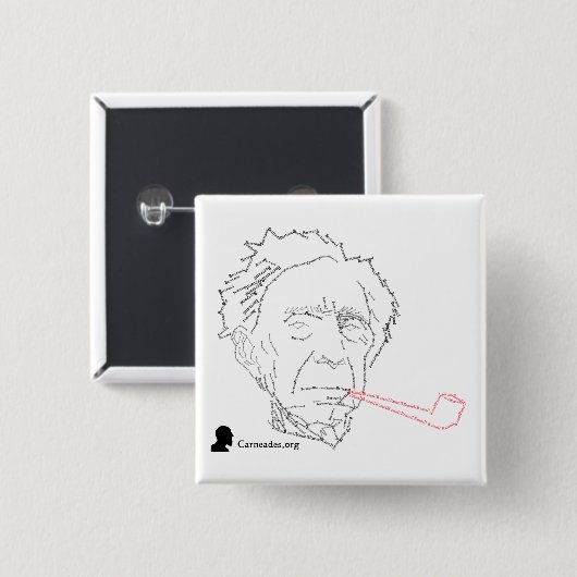 Bertrand Russell Button (Voorkant /achterkant)