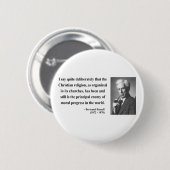 Bertrand Russell Quote 5b Ronde Button 5,7 Cm (Voorkant /achterkant)