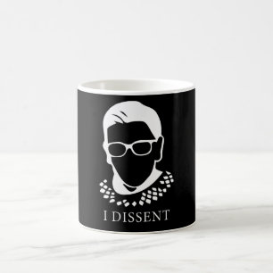 beruchte RBG - I Dissent Koffiemok