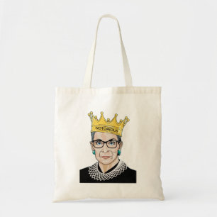 beruchte RBG Ruth Bader Ginsburg Feministische kra Tote Bag