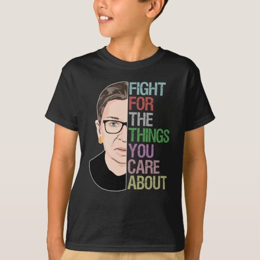beruchte RBG Ruth Bader Ginsburg T-shirt (Voorkant)