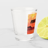 Beruchte Route 66 Shot Glas (Links)