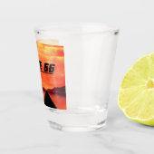 Beruchte Route 66 Shot Glas (Rechts)